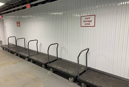  Access Area and Carts For Use on Site to Transport Items to Self Storage Lockers on North Middletown Road in Nanuet.jpg